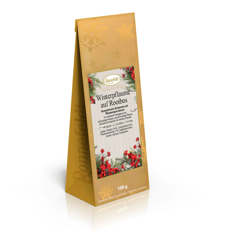 Winterpflaume auf Rooibos