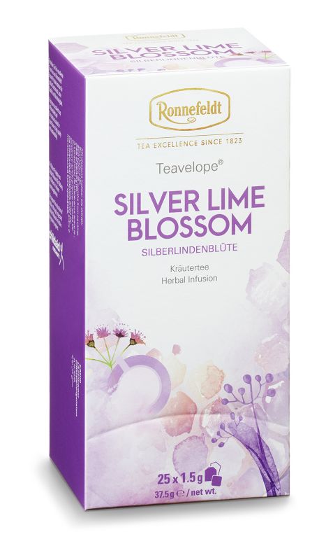 Teavelope „ Silver Lime Blossom“ - Teehaus Martin